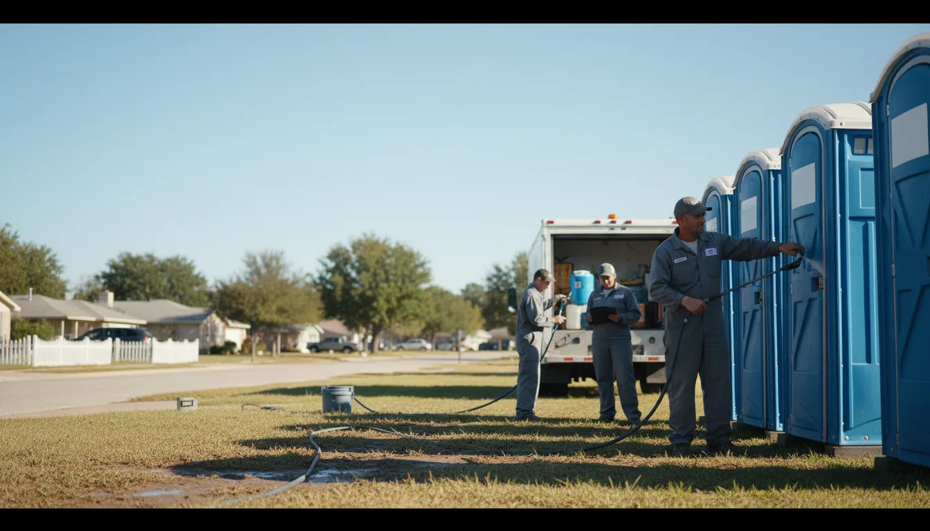 Long-Term Portable Toilet Rental in Pond Creek, OK near me